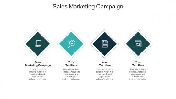 Sales marketing campaign ppt powerpoint presentation outline background designs cpb