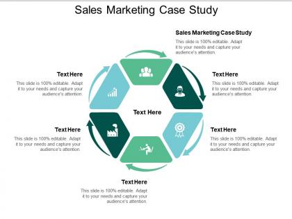Sales marketing case study ppt powerpoint presentation pictures visual aids cpb