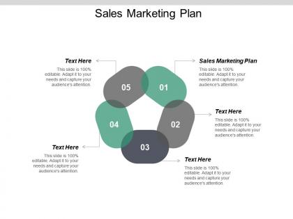 Sales marketing plan ppt powerpoint presentation inspiration visual aids cpb