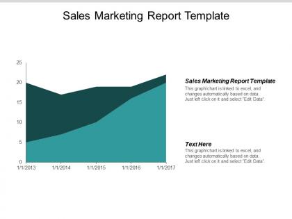 Sales marketing report template ppt powerpoint presentation outline graphics template cpb