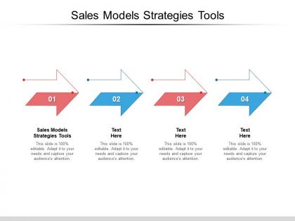 Sales models strategies tools ppt powerpoint presentation ideas designs cpb