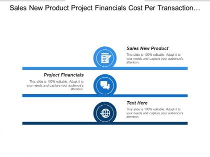 Sales new product project financials cost per transaction smart buildings