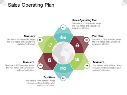 Sales operating plan ppt powerpoint presentation infographic template slides cpb