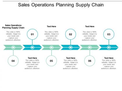 Sales operations planning supply chain ppt powerpoint presentation summary diagrams cpb