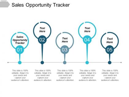 Sales opportunity tracker ppt powerpoint presentation show graphics download cpb