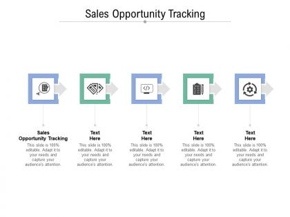Sales opportunity tracking ppt powerpoint presentation infographics grid cpb