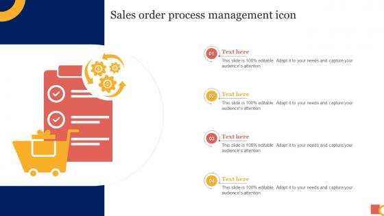 Sales Order Process Management Icon