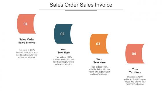 Sales Order Sales Invoice Ppt Powerpoint Presentation Styles Deck Cpb