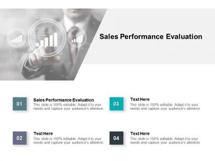 Sales performance evaluation ppt powerpoint presentation layouts graphic cpb