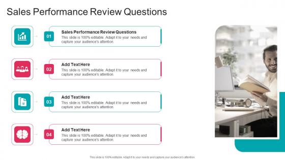 Sales Performance Review Questions In Powerpoint And Google Slides Cpb