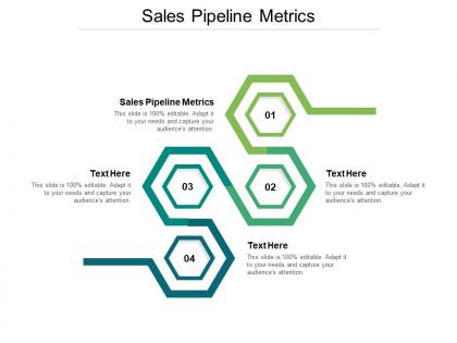 Sales pipeline metrics ppt powerpoint presentation outline sample cpb