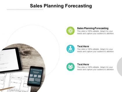 Sales planning forecasting ppt powerpoint presentation infographics design cpb