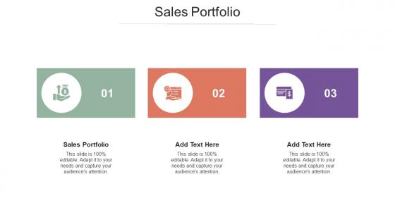 Sales Portfolio In Powerpoint And Google Slides Cpb