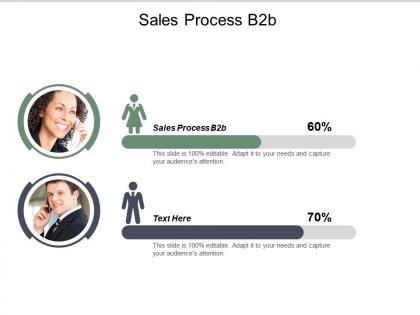 Sales process b2b ppt powerpoint presentation model graphics template cpb