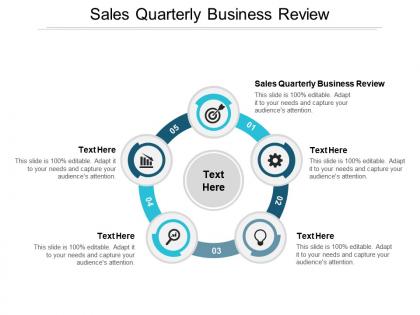 Sales quarterly business review ppt powerpoint presentation styles model cpb
