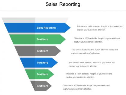 Sales reporting ppt powerpoint presentation ideas shapes cpb