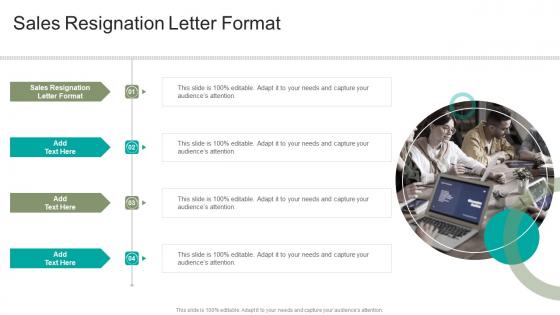 Sales Resignation Letter Format In Powerpoint And Google Slides Cpb