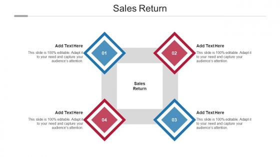 Sales Return Ppt Powerpoint Presentation Themes Cpb