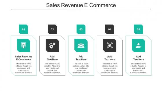 Sales Revenue E Commerce Ppt Powerpoint Presentation Infographic Template Ideas Cpb