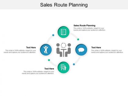 Sales route planning ppt powerpoint presentation show format ideas cpb