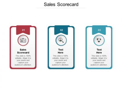 Sales scorecard ppt powerpoint presentation professional graphic images cpb