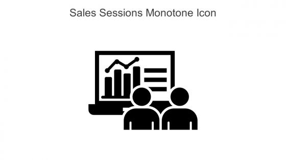 Sales Sessions Monotone Icon In Powerpoint Pptx Png And Editable Eps Format