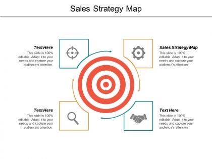 Sales strategy map ppt powerpoint presentation file master slide cpb