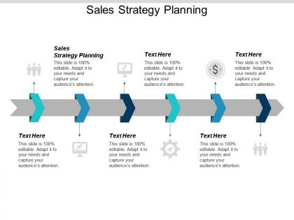 Sales strategy planning ppt powerpoint presentation icon aids cpb
