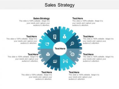 Sales strategy ppt powerpoint presentation ideas example file cpb
