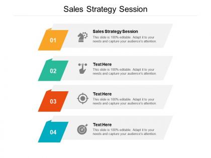 Sales strategy session ppt powerpoint presentation portfolio show cpb