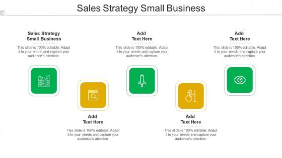 Sales Strategy Small Business Ppt PowerPoint Presentation Layouts Pictures Cpb