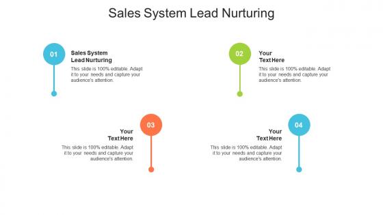 Sales system lead nurturing ppt powerpoint presentation icon show cpb