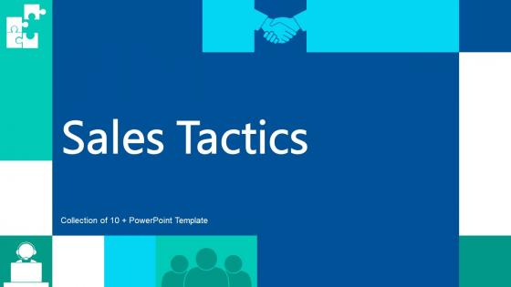 Sales Tactics Powerpoint Ppt Template Bundles