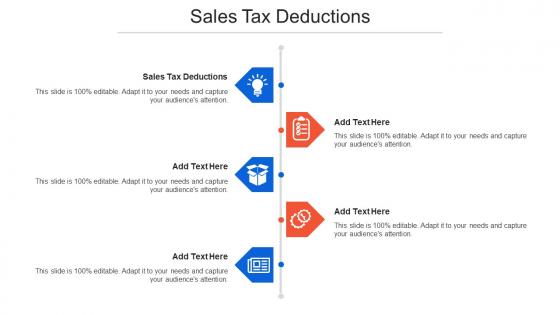 Sales Tax Deductions Ppt Powerpoint Presentation Styles Images Cpb