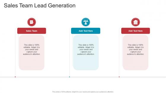 Sales Team Lead Generation In Powerpoint And Google Slides Cpb