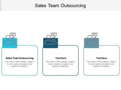 Sales team outsourcing ppt powerpoint presentation gallery themes cpb
