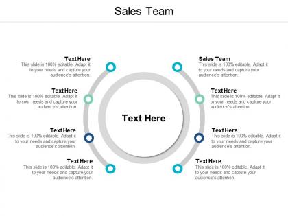 Sales team ppt powerpoint presentation ideas skills cpb