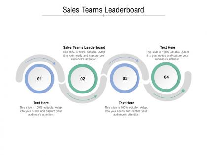 Sales teams leaderboard ppt powerpoint presentation portfolio tips cpb