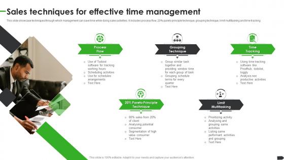 Sales Techniques For Effective Time Management