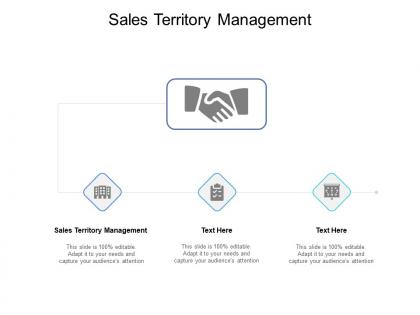 Sales territory management ppt powerpoint presentation slides ideas cpb