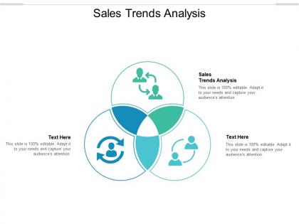 Sales trends analysis ppt powerpoint presentation show infographic template cpb