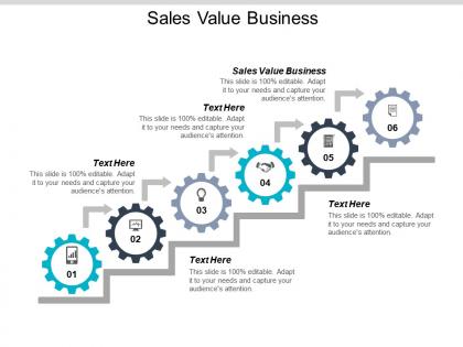 Sales value business ppt powerpoint presentation infographic template master slide cpb