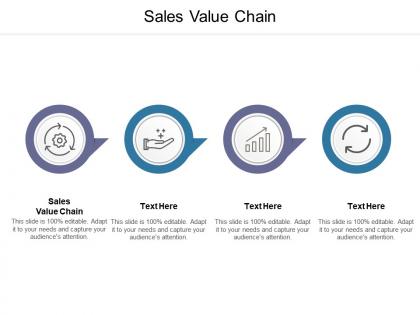 Sales value chain ppt powerpoint presentation infographic template themes cpb