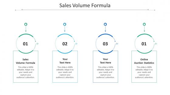 Sales volume formula ppt powerpoint presentation visual aids styles cpb