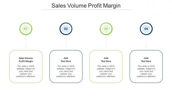 Sales Volume Profit Margin In Powerpoint And Google Slides Cpb