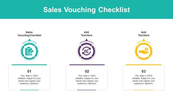 Sales Vouching Checklist In Powerpoint And Google Slides Cpb