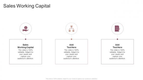 Sales Working Capital In Powerpoint And Google Slides Cpb