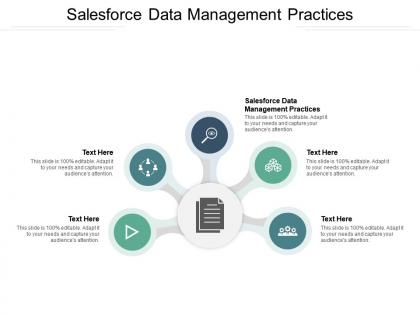 Salesforce data management practices ppt powerpoint presentation ideas graphic tips cpb