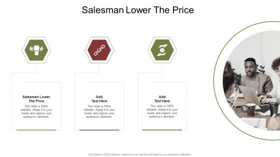 Salesman Lower The Price In Powerpoint And Google Slides Cpb