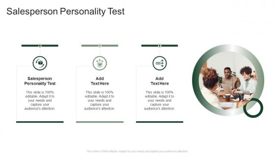 Salesperson Personality Test In Powerpoint And Google Slides Cpb